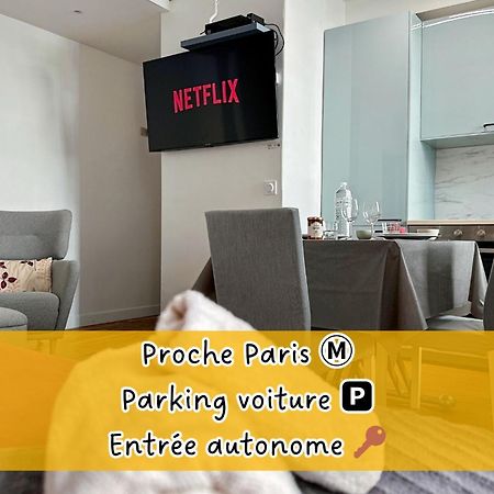 Appartement Entier Calme - Parking Free - Proche Paris Et Chateau - Wifi Hd Vincennes Dış mekan fotoğraf